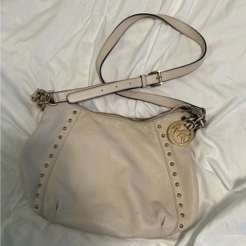 Michael Kors leather satchel